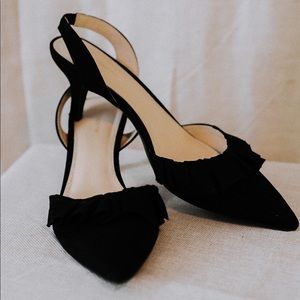 Black Liz Claiborne Kitten Heels